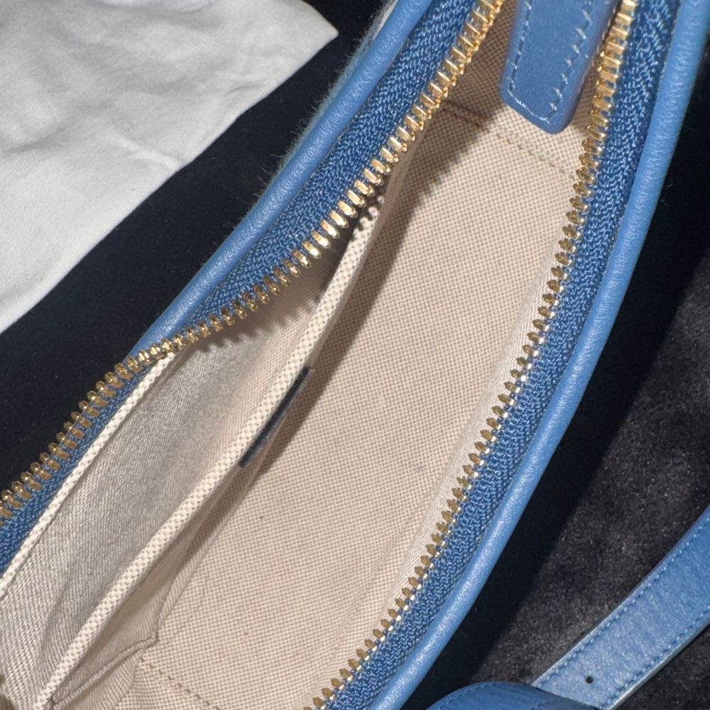 MCM Denim Blue Shoulder Bag - Picture 4 of 11